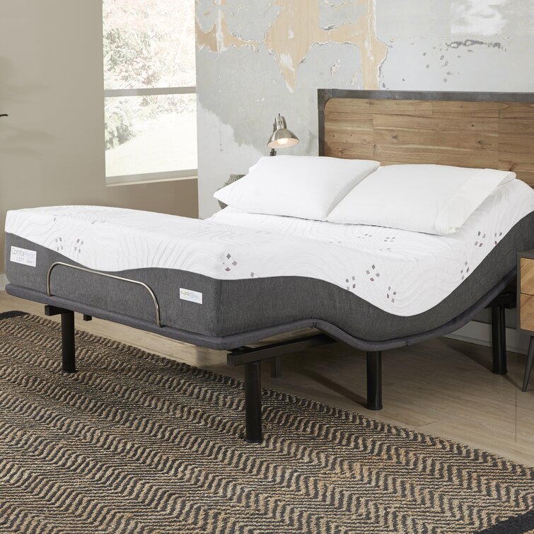 Adjustable bed deals frame mattress firm